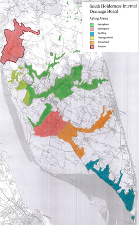 South Holderness Internal Drainage Board map